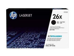 Alkuperäinen värikasetti HP CF226X 9000 lk hinta ja tiedot | Laserkasetit | hobbyhall.fi