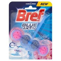 WC -raikastin BREF Blue Aktiv Fresh Flowers, 50 g hinta ja tiedot | Puhdistusaineet | hobbyhall.fi