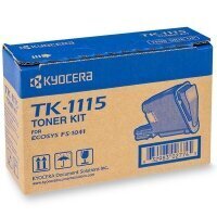 Alkuperäinen värikasetti TK-1115 Kyocera 1600 lk hinta ja tiedot | Laserkasetit | hobbyhall.fi