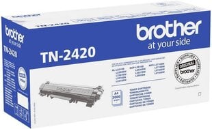 Alkuperäinen värikasetti Brother TN-2420 3000 lk hinta ja tiedot | Mustekasetit | hobbyhall.fi