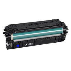Värikasetti HP 508X (CF361X) Cyan 9500 lk hinta ja tiedot | Laserkasetit | hobbyhall.fi