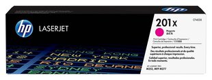 Alkuperäinen värikasetti HP CF403X (201X) Magenta 2300 lk hinta ja tiedot | Laserkasetit | hobbyhall.fi