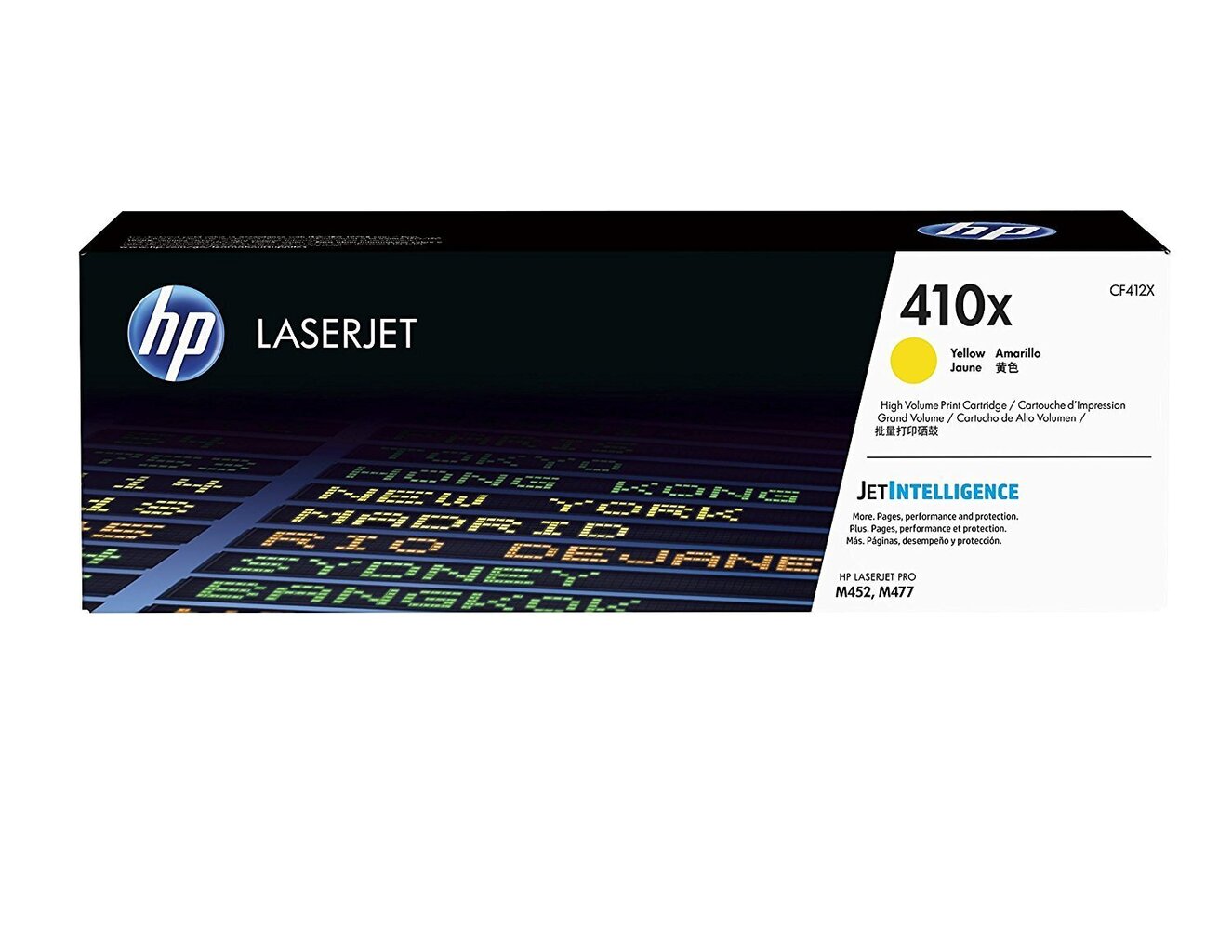 Alkuperäinen värikasetti HP CF412X (410X) Yellow 5000 lk hinta ja tiedot | Laserkasetit | hobbyhall.fi