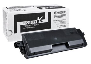 Värikasetti Kyocera TK-580 Black 3500 lk hinta ja tiedot | Laserkasetit | hobbyhall.fi