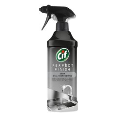 Ruostumattomasta teräksestä valmistettu puhdistussuihke CIF 435ml hinta ja tiedot | Puhdistusaineet | hobbyhall.fi