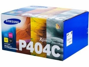 Alkuperäinen värikasetti monipakkaus SAMSUNG CLT-P404C hinta ja tiedot | Mustekasetit | hobbyhall.fi