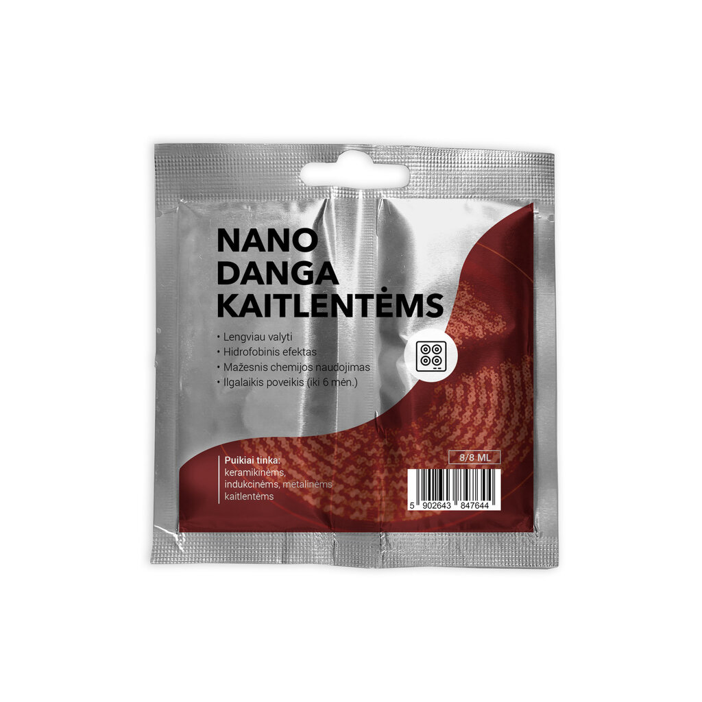 Nanopäällys liesille (8/8 ml) hinta ja tiedot | Puhdistusaineet | hobbyhall.fi