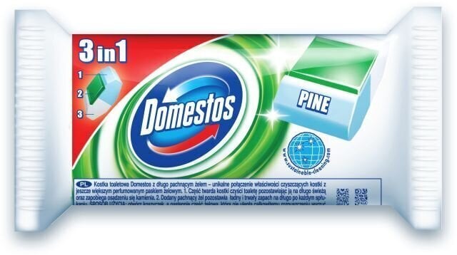 WC-raikaste DOMESTOS-täyttö MÄNTY, 40g