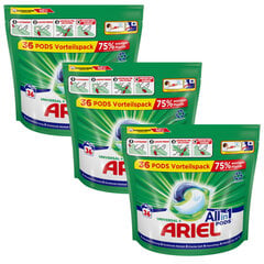 Ariel All in 1 Universal + Pesukapselit 108 kpl hinta ja tiedot | Pyykinpesuaineet | hobbyhall.fi