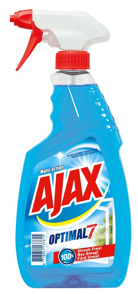 Ikkunanpesuaine Ajax Optimal 7 Multi Action Trigger 500ml hinta ja tiedot | Puhdistusaineet | hobbyhall.fi