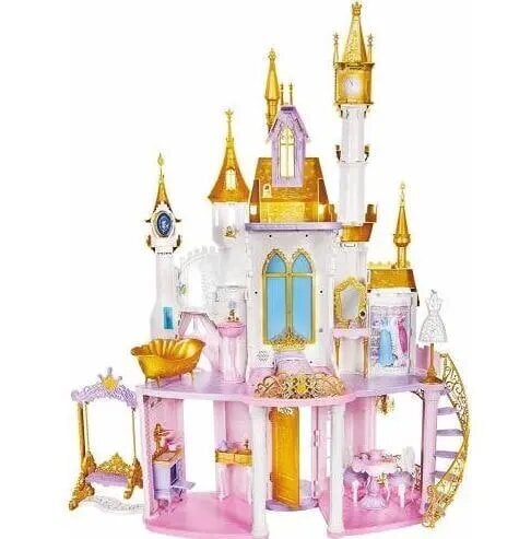 Hasbro Disney Prinsessa: Lopullinen juhla linna (F1059) hinta ja tiedot | Tyttöjen lelut | hobbyhall.fi