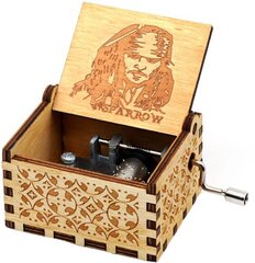 Soittorasia Pirates of caribbean Captain Sparrow hinta ja tiedot | Poikien lelut | hobbyhall.fi