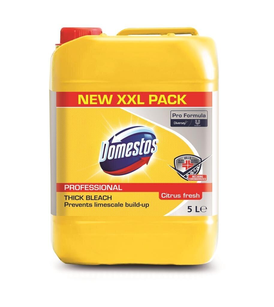 DOMESTOS PROFESSIONAL Citrus Fresh WC-geeli XXL 5L hinta ja tiedot | Puhdistusaineet | hobbyhall.fi