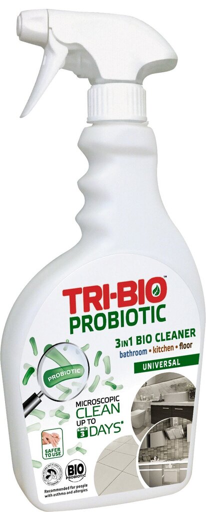TRI-BIO probioottinen biopuhdistusaine kolme yhdessä 420ml hinta ja tiedot | Puhdistusaineet | hobbyhall.fi