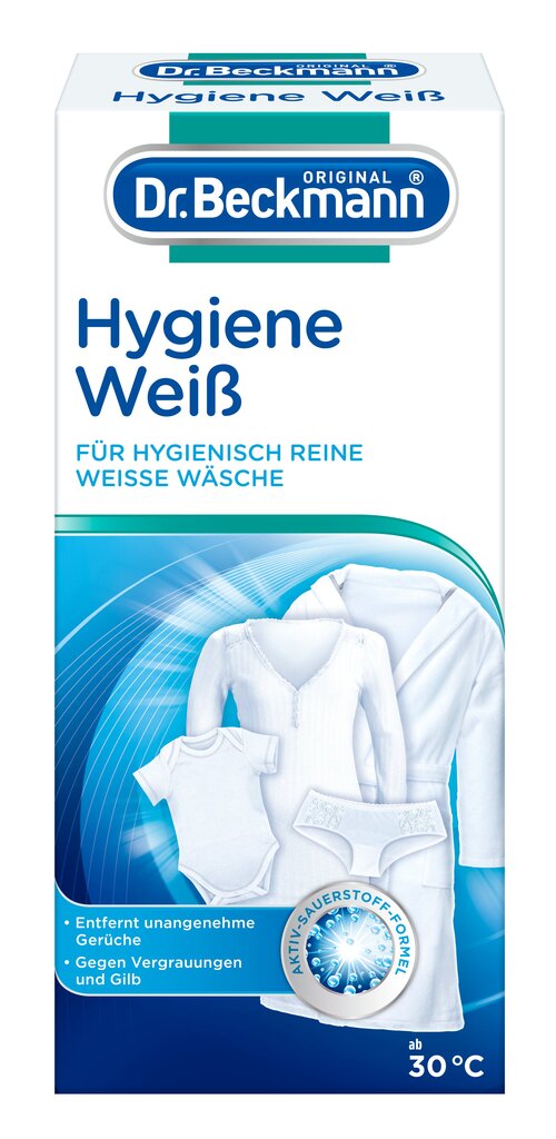 Bleach Hygiene Valkoinen jauhe DR.BECKMANN, 500 g hinta ja tiedot | Pyykinpesuaineet | hobbyhall.fi
