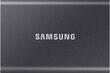 Samsung SSD T7 2TB, harmaa (MU-PC2T0T / WW) hinta ja tiedot | Ulkoiset kovalevyt | hobbyhall.fi