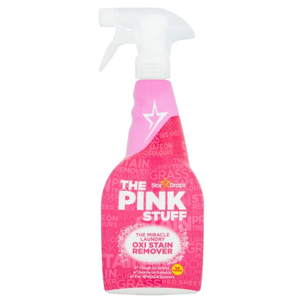 Tahranpoistosuihke Stardrops The Pink Stuff 500 ml hinta ja tiedot | Pyykinpesuaineet | hobbyhall.fi