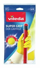 Käsineet VILEDA Super Grip hinta ja tiedot | Siivoustarvikkeet | hobbyhall.fi