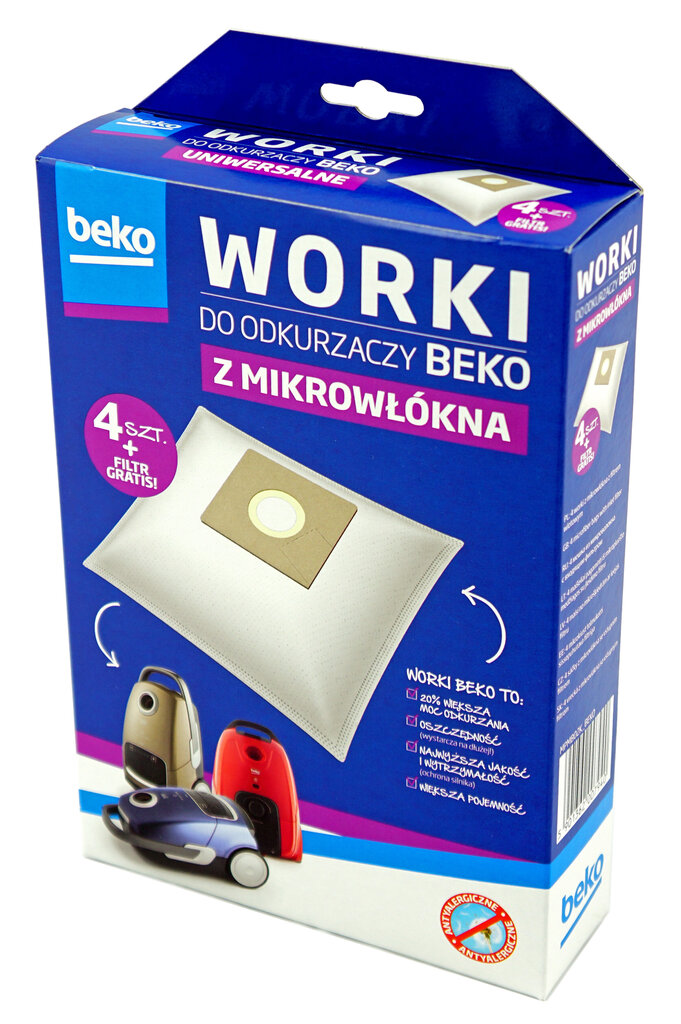 Beko WM01 hinta ja tiedot | Pölynimureiden lisätarvikkeet | hobbyhall.fi