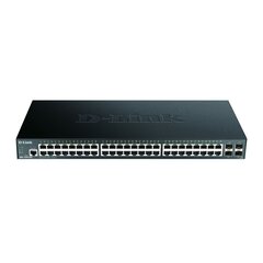 D-Link Kytkin DGS-1250-52X 48GE 4SFP + hinta ja tiedot | Verkkokytkimet | hobbyhall.fi