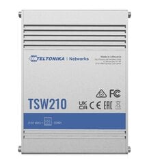 Teltonika Teltonika TSW210 Industrial GSwitch 2x SFP hinta ja tiedot | Teltonika Tietokoneet ja pelaaminen | hobbyhall.fi