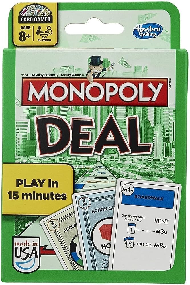 Kortit Monopoly Deal hinta ja tiedot | Lautapelit ja älypelit | hobbyhall.fi