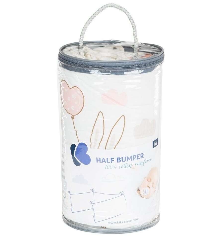Lastensängyn suojus Kikka Boo Bumper Rabbits in Love, 180 cm hinta ja tiedot | Lasten turvallisuus | hobbyhall.fi