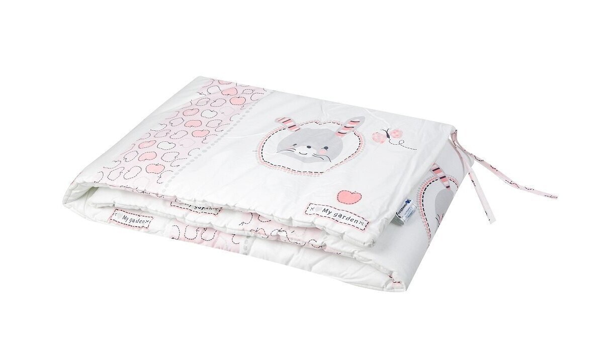 Pinnasuoja Kikka Boo Pink Bunny, 210 cm hinta ja tiedot | Lasten turvallisuus | hobbyhall.fi