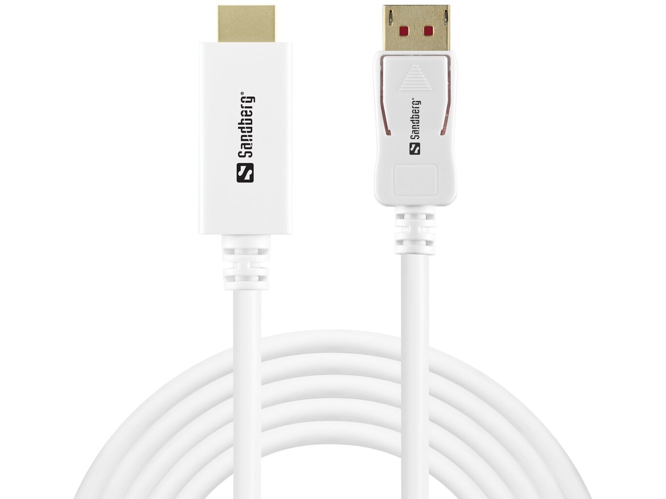 Sandberg DisplayPort.HDMI, 2 m hinta ja tiedot | Kaapelit ja adapterit | hobbyhall.fi