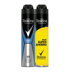 Rexona Men Motion Sense Cobalt Dry Deodorant Spray 2x200ml hinta ja tiedot | Deodorantit | hobbyhall.fi