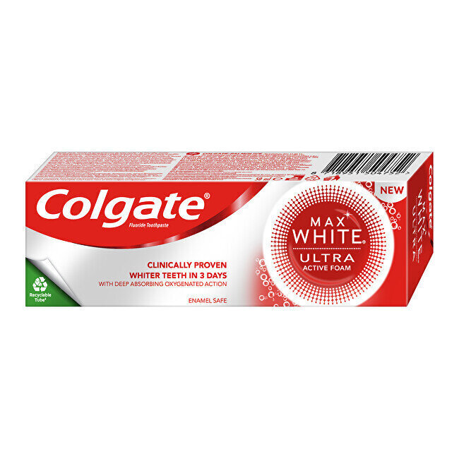 Valkaiseva hammastahna Max White Ultra Active Foam 50 ml hinta ja tiedot | Suuhygienia | hobbyhall.fi