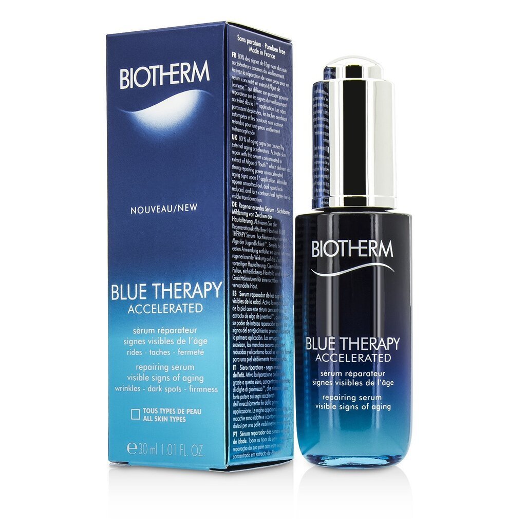 Seerumi, Biotherm Blue Therapy Serum Accelerated, 30 ml hinta ja tiedot | Kasvoöljyt ja seerumit | hobbyhall.fi
