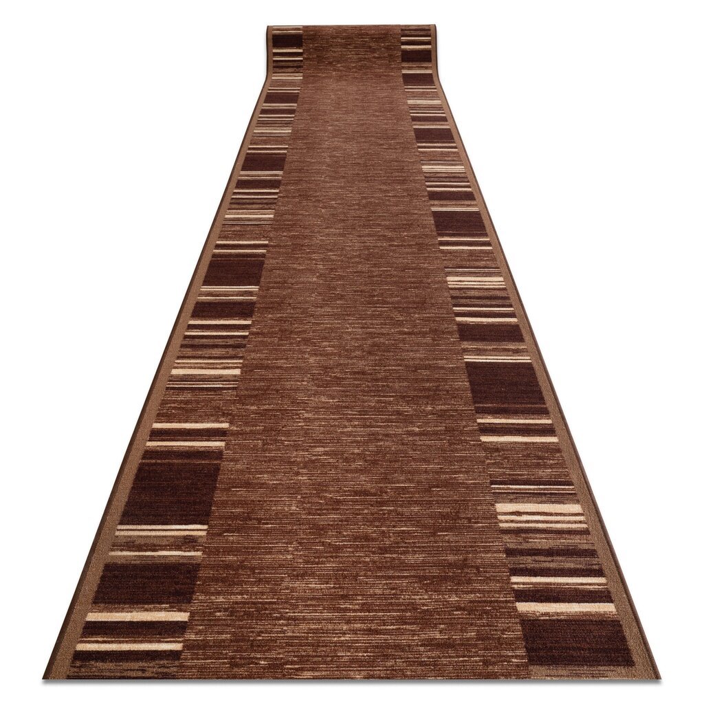 Adagio-matto, 67x170 cm, ruskea hinta ja tiedot | Isot matot | hobbyhall.fi
