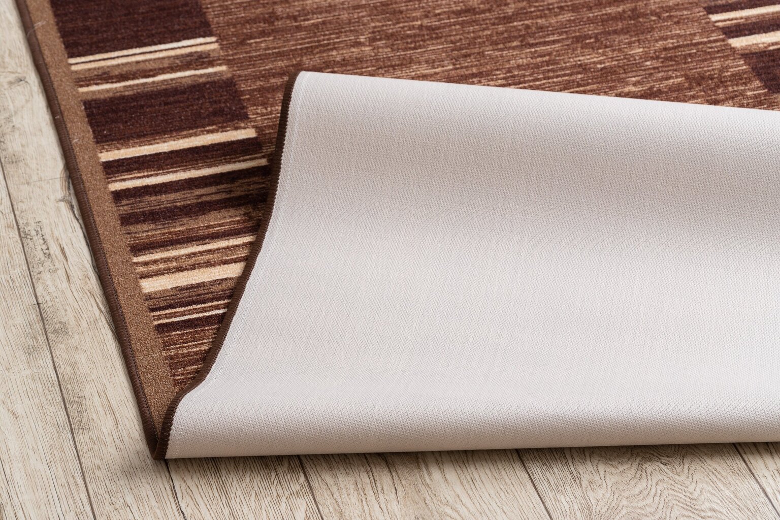Adagio-matto, 67x560 cm, ruskea hinta ja tiedot | Isot matot | hobbyhall.fi