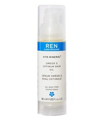 Kosteuttava kasvoöljy Ren Vita Mineral Omega 3 Optimum Skin 30 ml hinta ja tiedot | Kasvoöljyt ja seerumit | hobbyhall.fi