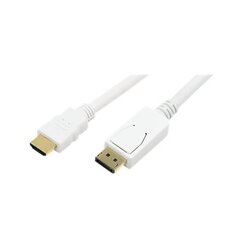 LogiLink DisplayPort - HDMI, 2m hinta ja tiedot | Kaapelit ja adapterit | hobbyhall.fi
