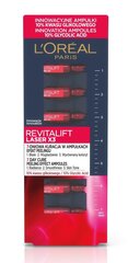 L'Oréal Paris Revitalift Laser - Kuorinta -ampullit, 7 päivän hoito 7 x 1 ml hinta ja tiedot | Kasvoöljyt ja seerumit | hobbyhall.fi