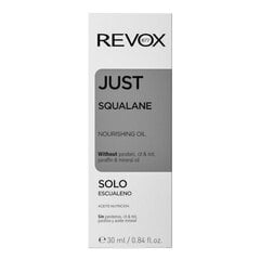 Ravitseva kasvojen ihoöljy Revox Just Squalane Just, 30 ml hinta ja tiedot | Revox Hajuvedet ja kosmetiikka | hobbyhall.fi