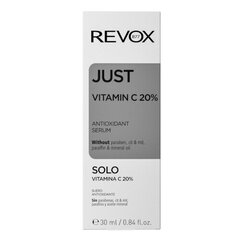 Kasvoseerumi Revox Just Vitamin C 20%, 30 ml hinta ja tiedot | Revox Hajuvedet ja kosmetiikka | hobbyhall.fi