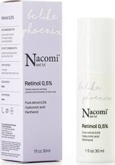 Nacomi Next Level Retinol 0,5% -kasvoseerumi, 30 ml hinta ja tiedot | Nacomi Hajuvedet ja kosmetiikka | hobbyhall.fi