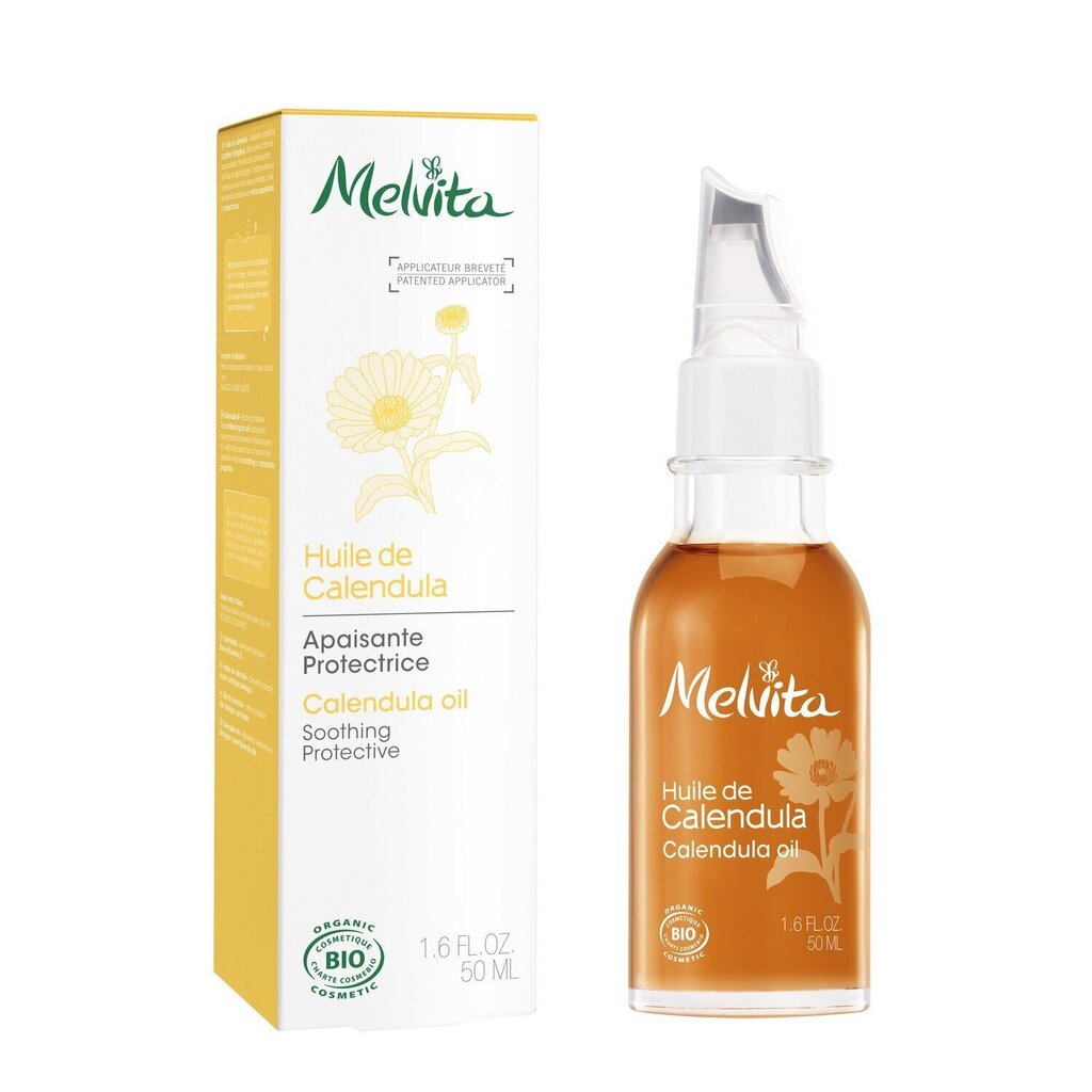 Kehäkukanöljy Melvita Calendula, 50 ml hinta ja tiedot | Kasvoöljyt ja seerumit | hobbyhall.fi