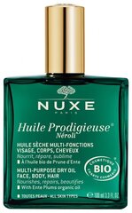 Nuxe Huile Prodigieuse Multifunctional Organic Neroli Dry Oil , kasvojen ja vartalon hoitoöljy 100 ml hinta ja tiedot | Kasvoöljyt ja seerumit | hobbyhall.fi