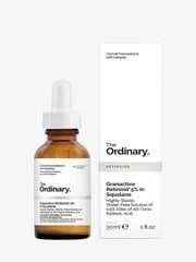 Kasvoseerumi The Ordinary Granactive Retinoid Granactive Retinoid 5% in Squalane 30 ml hinta ja tiedot | The Ordinary Hajuvedet ja kosmetiikka | hobbyhall.fi