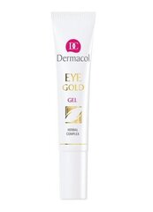 Dermacol Eye Gold silmänympärysgeeli 15 ml hinta ja tiedot | Silmänympärysvoiteet ja seerumit | hobbyhall.fi