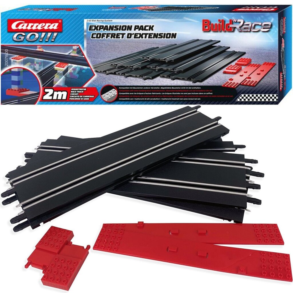 Carrera 2M Build Race Expansion Pack 16001 hinta ja tiedot | Poikien lelut | hobbyhall.fi