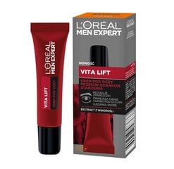 Ikääntymistä ehkäisevä silmänympärysvoide L'Oreal Men Expert Vitalift 15 ml hinta ja tiedot | L'Oréal Paris Kasvojenhoitotuotteet | hobbyhall.fi