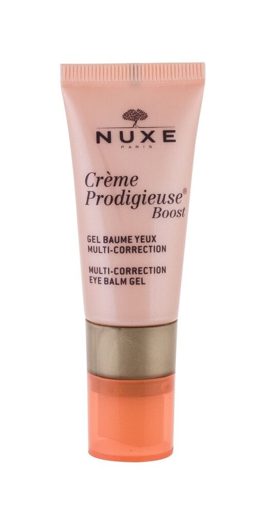 NUXE Creme Prodigieuse Boost Multi-Correction Eye Balm Gel silmänympärysgeeli 15 ml hinta ja tiedot | Silmänympärysvoiteet ja seerumit | hobbyhall.fi