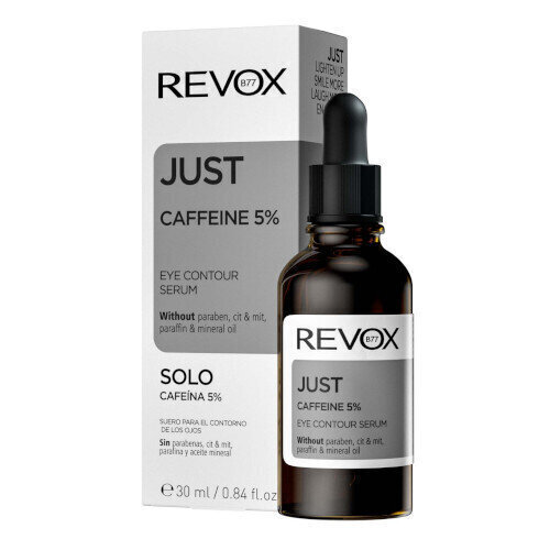 Silmäseerumi Revox Just Caffeine 5%, 30 ml hinta ja tiedot | Silmänympärysvoiteet ja seerumit | hobbyhall.fi