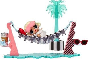 LOL Surprise House of Surprises Vacay Lounge Leading Baby 583790 hinta ja tiedot | Tyttöjen lelut | hobbyhall.fi