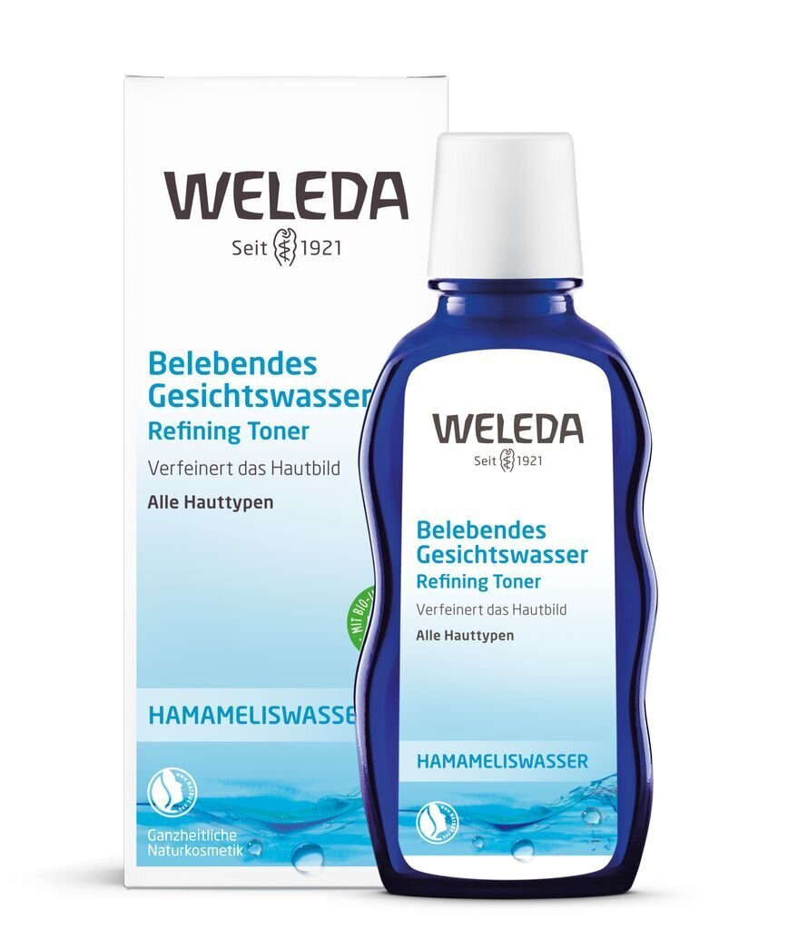 Weleda Refining Toner kasvovesi 100 ml hinta ja tiedot | Kasvojen puhdistusaineet | hobbyhall.fi